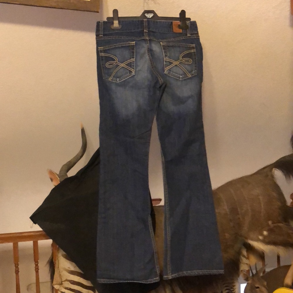 BKE Women’s Dark Blue Denim Jeans - Classic Pocket Stitch - Picture 7 of 8